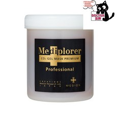 일본마스크팩 Mediplorer메디프로러 메디프로러 CO2 젤 마스크팩 시트프리미엄 6회분전용 컵 주걱 프로업무용 750g 과립 30포 1개 DOCTOR 여신 시트, [02] 젤6 과립6