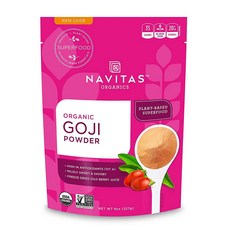 Navitas 나비타스 USDA 고지 베리 파우더 227g, 1개