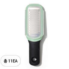 옥소 굿그립 생강 마늘 강판 그레이터, 11개, 블랙그린