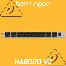 [당일발송] 베링거 HA8000 V2 8채널 고출력 헤드폰 앰프 - zenair