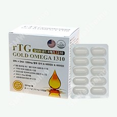 초임계 저온추출 알티지 오메가3 골드 1350mg 90캡슐 2통 합180정 6개월분, 90정, 2개