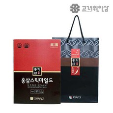 [홍익삼] 50년 전통 6년근 홍삼스틱마일드 10ml x 30포+쇼핑백