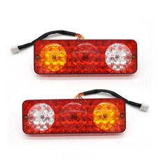 액세서리 48V 표시기 브레이크 야간 경고등 60V 전기 안전 후미등 사이클링 자전거 12V, 12v 1, 1개