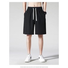 남자실크반바지