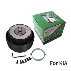 기아 허브 6 볼트 홀 레이싱 스티어링 휠 허브 어댑터 범용 보스 키트, 1개, 1) for KIA, for KIA