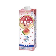 칼피스 원액 희석용 복숭아 모모 L팩 일본 1000ml, 1개, 1L