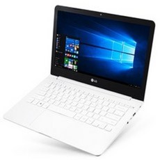 LG전자 울트라 PC 노트북 13U360-EU2TK (33.7cm WIN10HOME 4GB SSD128GB), 퓨어 화이트, 셀러론, WIN10 Home