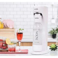 Isoda 가정용 탄산수 제조기 실린더 소다 거품기계, C패키지 탄산수 제조기 화이트