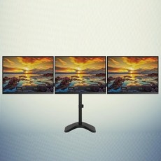 모니터세로거치대3대