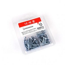 ☆가격비교 가성비☆접시머리 나사못 백색 6종 나사피스 4mm 26018 YS20OC02