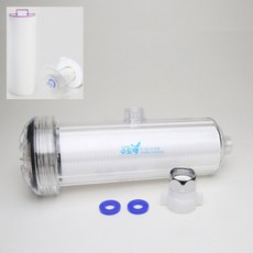 F15 수도애 샤워기용 간편연수기 알뜰 고급형 이중필터 2중최고급필터, 1세트, 2중고급형