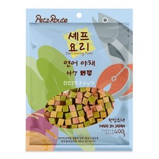 펫츠루트 셰프요리 연어 야채 400g