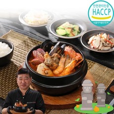 [나라홈]조리명인 곽만근의 제주식 해물뚝배기 100%국내산, 4개, 500g