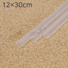 버블빨대 롱 30cm 400개 투명 일자 벌크포장, 1개