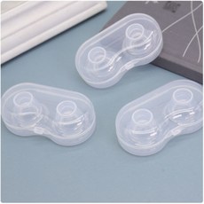 함몰유두 교정기 2pcs 실리콘 흡인기 무통 풀러, 없음, 2개