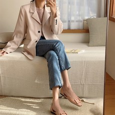 코코블랑 베린투버튼 베이직자켓