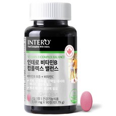 인테로 비타민B 콤플렉스 밸런스, 1개, 101.79g