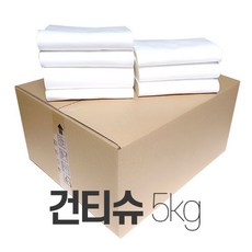 대용량 건티슈 5Kg(박스무게 포함),...