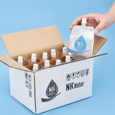 NK water 프리미엄 워터 수소수 항산화 물 활성산소제거 효도선물 이너뷰티 200ml x 10ea