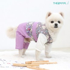 [더같이가치] 강아지 신사 한복 (남아용), 바이올렛