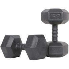 아이워너 맨즈 육각아령 블랙, 5kg, 2개