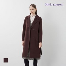 올리비아로렌 비밀특가 세미더블 롱 코트__VOPEA3WA311