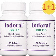 Optimox 옵티목스 Iodoral 12.5mg 90입 2통, 90정, 2개