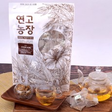 연고농장 국내산 볶은 우엉차 삼각티백, 1g, 100티백(100T*1봉), 1개