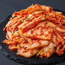 명동칼국수 마늘김치 마늘듬뿍 배추겉절이