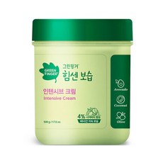 그린핑거 힘센 보습 인텐시브 크림 머스크향, 500g, 2개