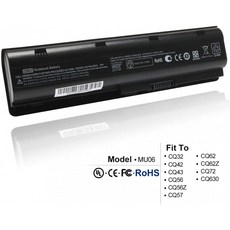HP 593553-001 593554-001 배터리 용 Ankon MU06 MU09 노트북 배터리 교체 HP Presario CQ32 CQ42 CQ56 CQ62 CQ72 COMPAQ 435, 단일옵션