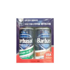 바바솔 쉐이빙크림 기획 (283g×2입), 단일상품, 단일상품