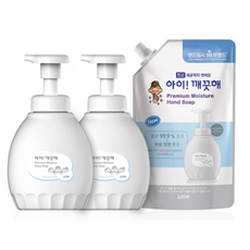 아이깨끗해 프리미엄 핸드워시 450ML X 2 리필600ML 코스트코, 1세트