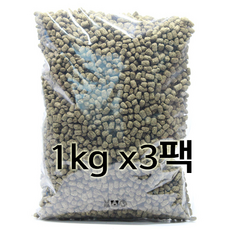 제이펫 제네시스 기니피그사료 소분, 3팩, 1kg