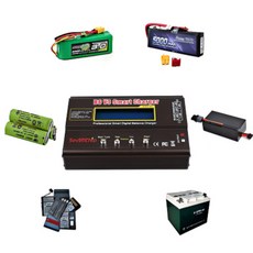 RC카 충전기 드론충전기 만능충전기 정품 리튬배터리 충전 스마트 차지 B6V3 충전기, 블랙, 1개, B6V3 스마트 만능충전기 본체