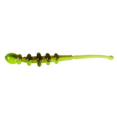 Lucky John Tipsy Worm - Soft Bait - Imitates Worm - Impregnated Cheese Scent - Freshwat (2.8" T79), 2.8", T79