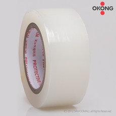 다우몰 오공 청 보호테이프 청랩 랩 표면 50mm * 150M, 투명, 1개