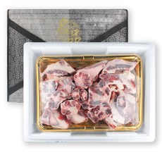 한우 꼬리반골 4kg 선물세트 소꼬리 알꼬리 사골 우족 소뼈, 1개