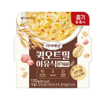 아이배냇 퀵오트밀 중기 닭가슴살, 1개, 170g - 아이배냇퀵오트밀