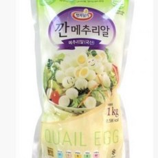 깐메추리알 행복담기 냉장 1Kg(100알), 단품, 1kg