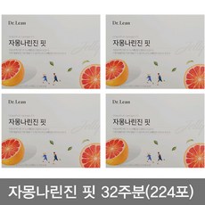닥터린 자몽나린진 핏 32주분(224포) 자몽농축액 저분자 피쉬콜라겐, 4박스