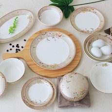 한국도자기설화단반상기