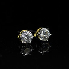 모이사나이트2ct귀고리