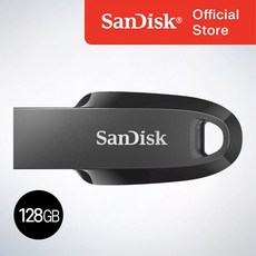 샌디스크코리아 공식인증정품 USB메모리 Ultra Curve 울트라 커브 USB 3.2 CZ550, 128GB