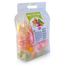 아이엠젤리 까먹는 젤리 혼합 200g x 5가지맛 과즙 망고 리치 샤인머스켓 복숭아 유자, 1개, 1kg