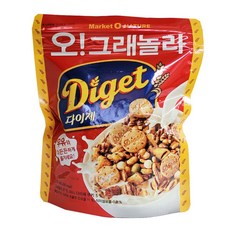 오리온 오 그래놀라 시리얼 다이제, 250g, 3개