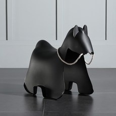 Vitra Panton 비트라 팬톤 체어 카페 인테리어 의자 안락 독서 식탁, D.블랙