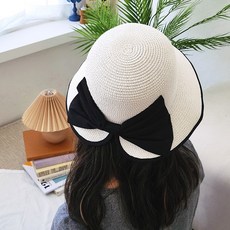 밀짚모자리본