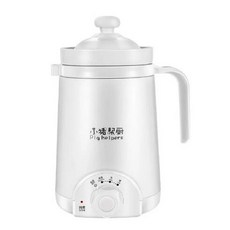 차량용전기포트 커피포트 전기텀블러 12v 24v 110V/220V 건강 냄비 사무실 죽 컵 기숙사 미니 열 물 휴대용 새 둥지 꽃 차 전기 스튜 500ML, 01 white_03 UK