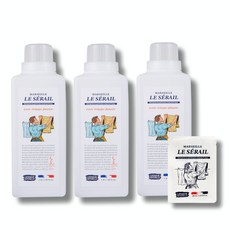 마모트쿰  르세라이 마르세유 자연유래 세탁 세제 여행용30ml 1개 3통 1800ml 